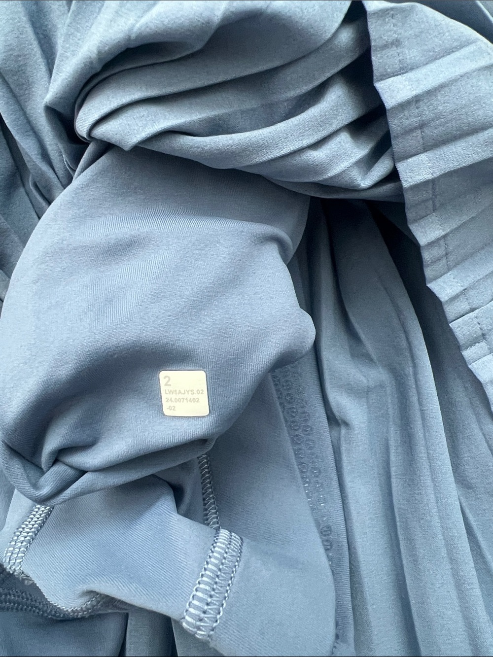 lululemon athletica Light Blue Pleated Skater Skirt - Picture 4 of 5